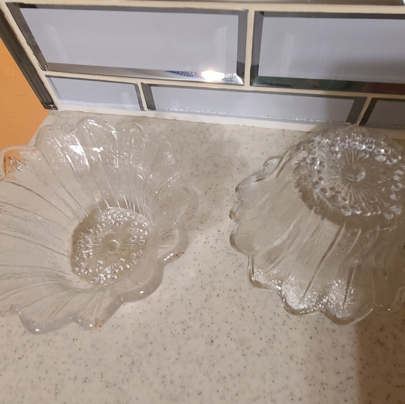 Vintage Other - Glass Candle Holders For Sale